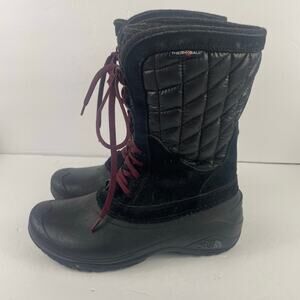 North Face Black Thermoball Utility Mid Boot Boots 7.5